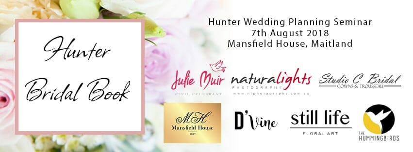Hunter Bridal Book, Wedding planning seminar, Newcastle, Hunter Valley, Wedding venues, Weddings Newcastle, Weddings hunter valley