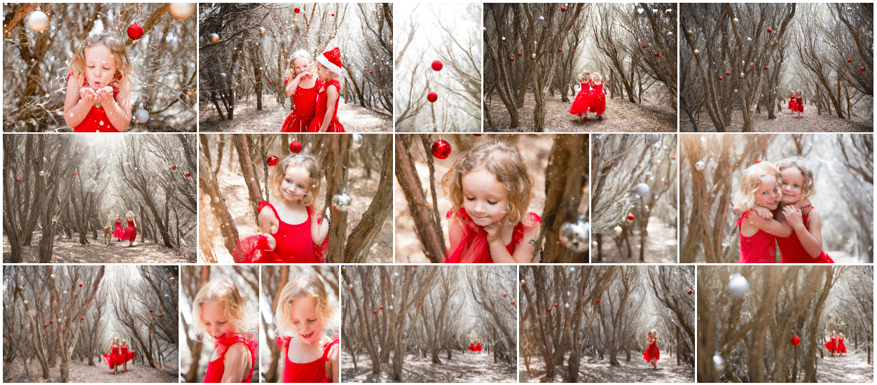Christmas Photography Kids Santa